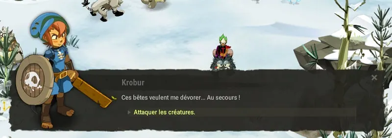 quête À la recherche de Crocoburio