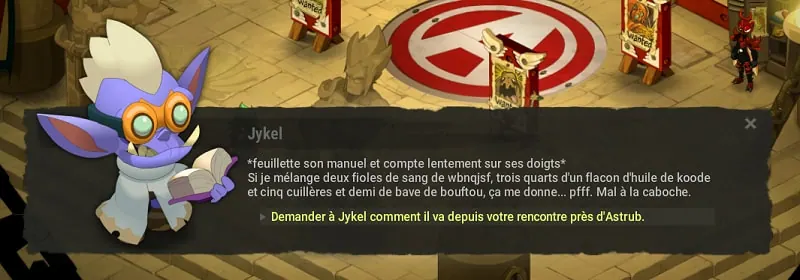 quête La raison du plus fort dofus