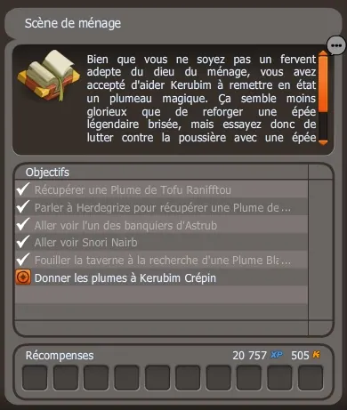 Scène de ménage DOFUS TOUCH
