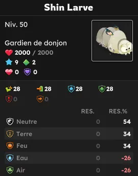 donjon shin larve dofus