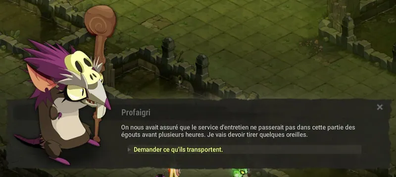 quête C'est toujours dur le matin