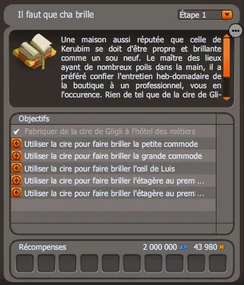 Il faut que cha brille Dofus Touch