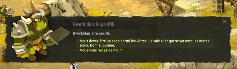 quête Bworkidais le paxifik