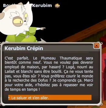 Scène de ménage DOFUS TOUCH