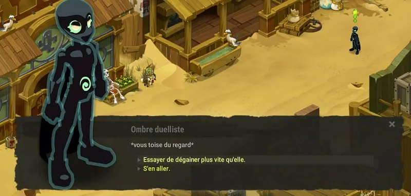 quête L'ombre du duel chapeau de lucra lucky