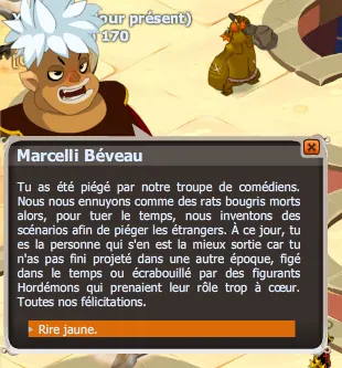 quête Les visiteurs du futur