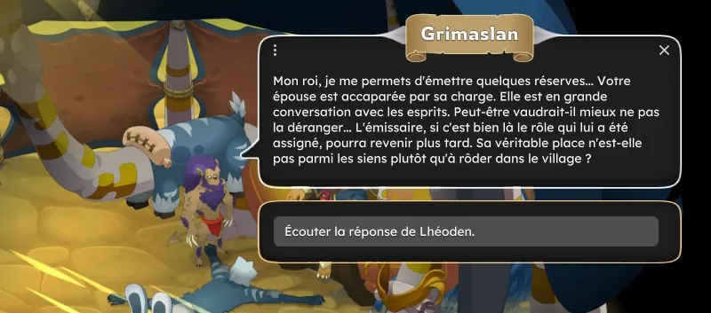 quête Trois coeurs un roi