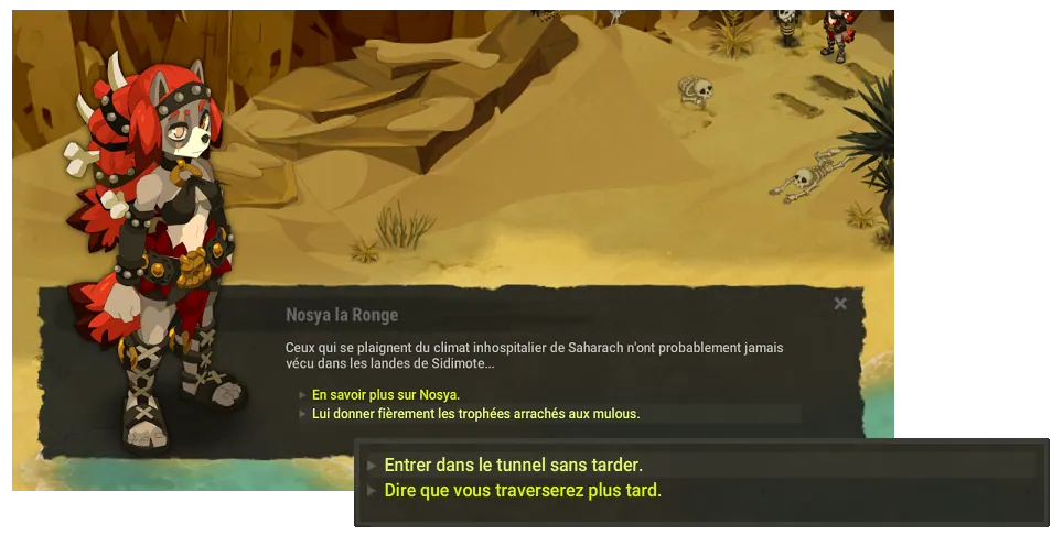 quête Le bout du tunnel dofus