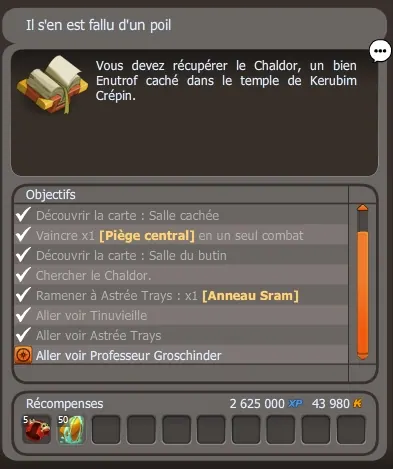 Il s'en est fallu d'un poil