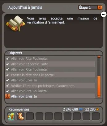 Aujourd'hui à jamais dofus