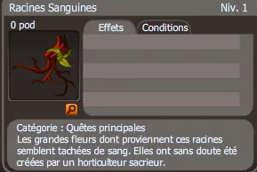 racines sanguines