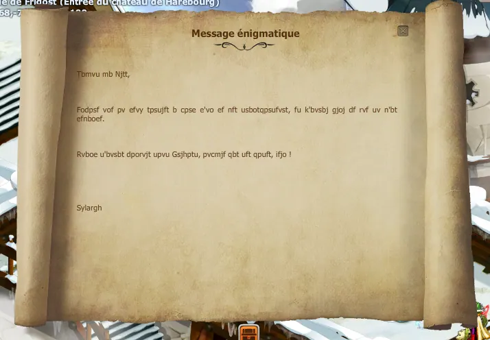 quete Les desseins de sylargh dofus