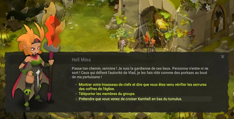 quête Quand les esprits s'échauffent dofus