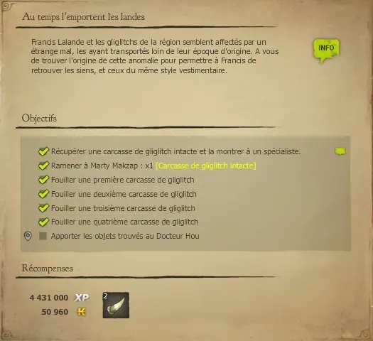 Au temps l'emportent les landes