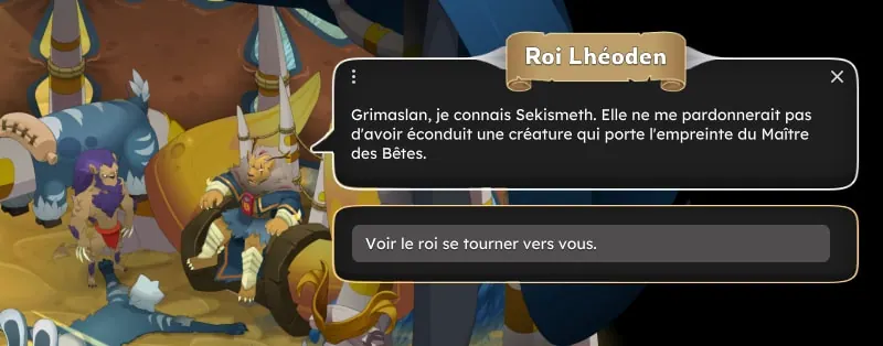 quête Trois coeurs un roi
