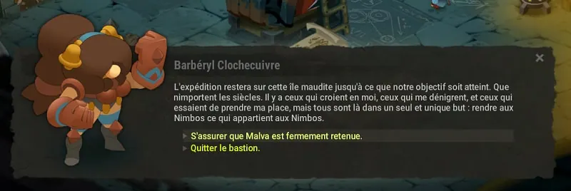 quête La fin des maningances dofus
