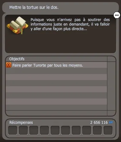 quête Manière forte dofus