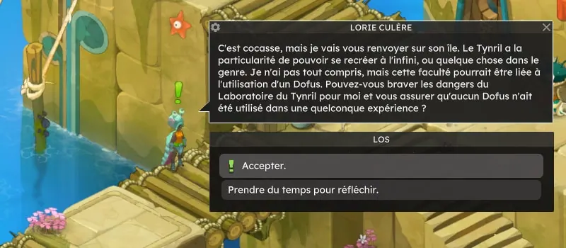 quête Tour de passe-passe
