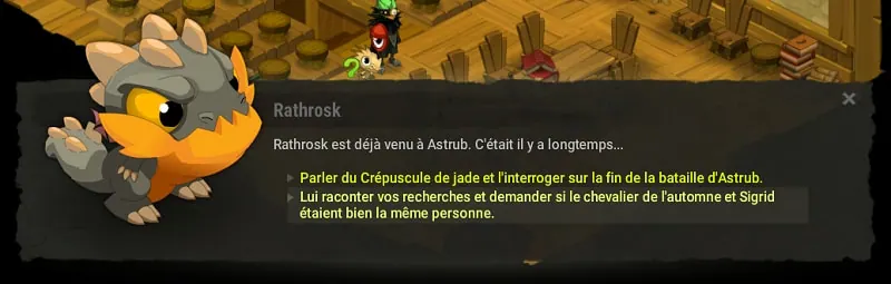 quête au delà de la gloire dofus