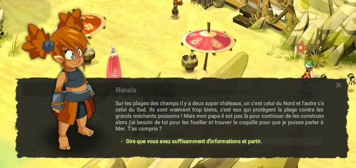 quête Le champ de la mer dofus