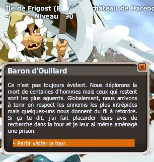 quête Les marcheurs blancs dofus