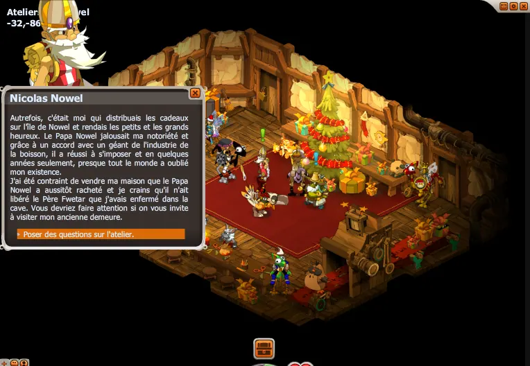Les boutiques de Nowel dofus