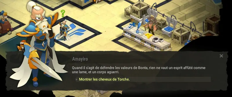 quête Entraînement avec Torche dofus
