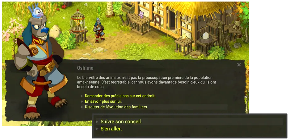 Question d'évolution