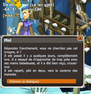 Quête les chasseurs dofus