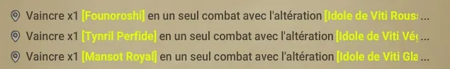 quête La bénédiction de Viti dofus