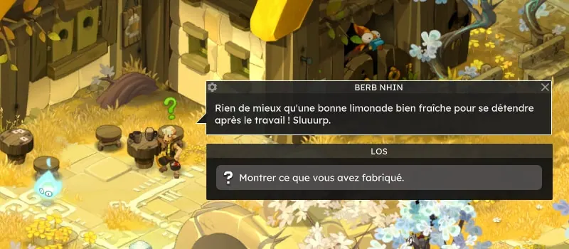 quête La hache et la pioche dofus