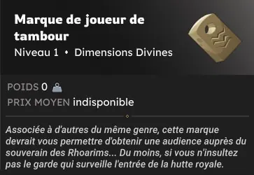 quête Un hôte de marque