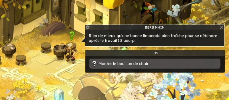 quête Le métier des aventuriers dofus
