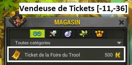 quête La foire du Trool suspectée dofus