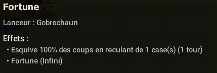 Gobrechaun esquive mêlée