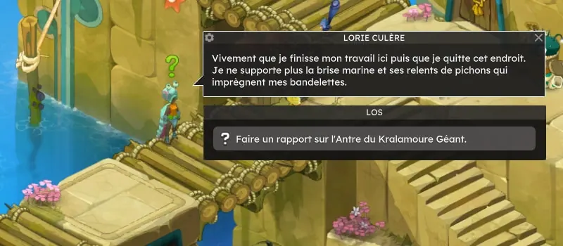 quête Le tour est joué dofus