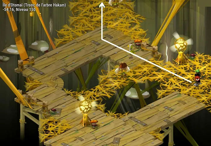 Chemin vers Otomaï dofus