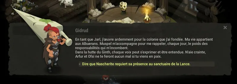 quête Par l'héritage qui vous lie