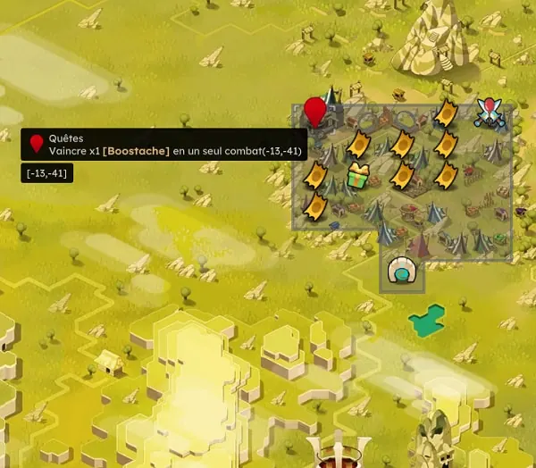 quête Donjon en lambeaux dofus