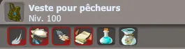 veste pour pêcheurs