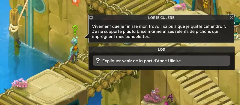 quête Tour de table dofus