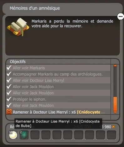 Mémoires d'un amnésique