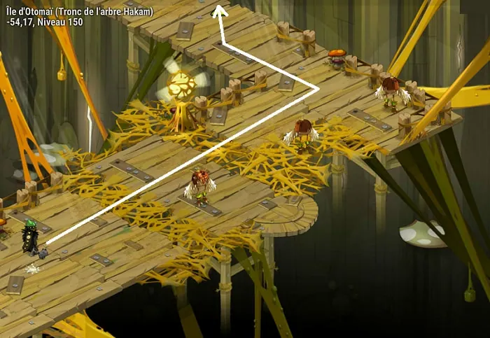 Chemin vers Otomaï dofus