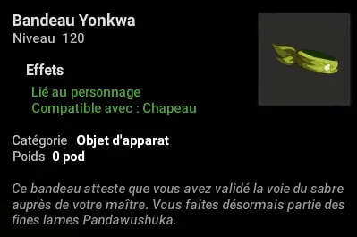 quête Yonkwa Voie du sabre