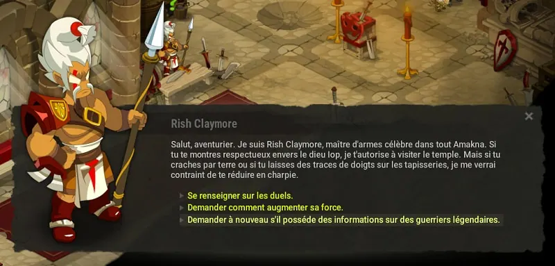 quête Au-delà de la gloire