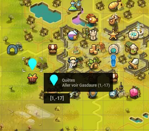 quête La fête de la chocopépite dofus