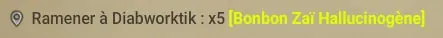 quête Des bonbons ou un sort dofus