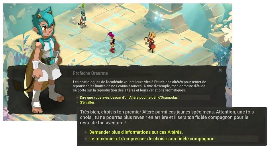 quête Bienvenue en Osatopia