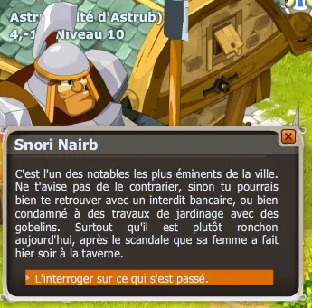 Scène de ménage DOFUS TOUCH
