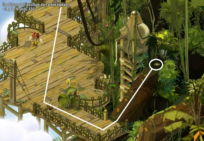 Chemin vers Otomaï dofus